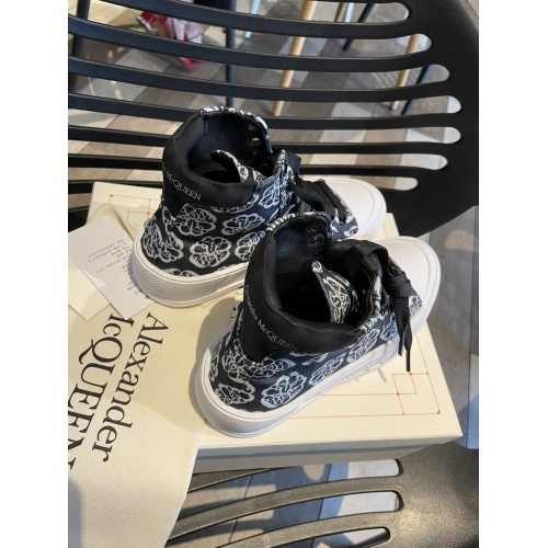 Replica Alexander McQueen High Tops Shoes For Women #946182 $85.00 USD for Wholesale