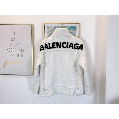 balenciaga white jacket