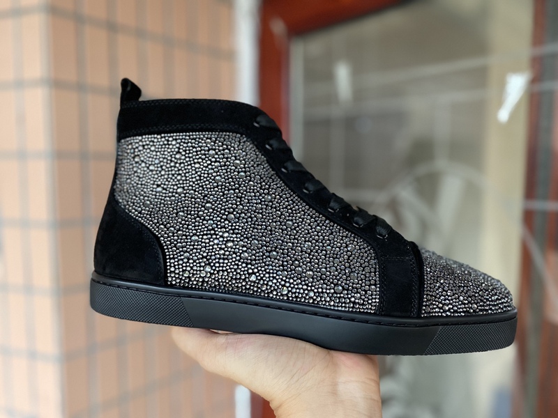 christian louboutin black diamond