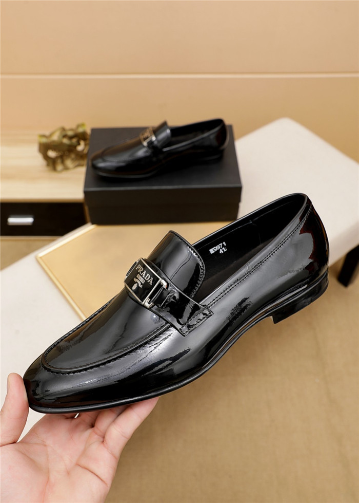 prada leather shoes