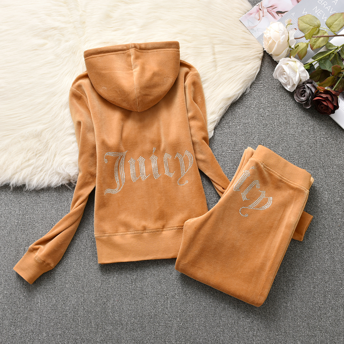 Juicy Couture Tracksuits Long Sleeved For Women 944150 54 00 USD 