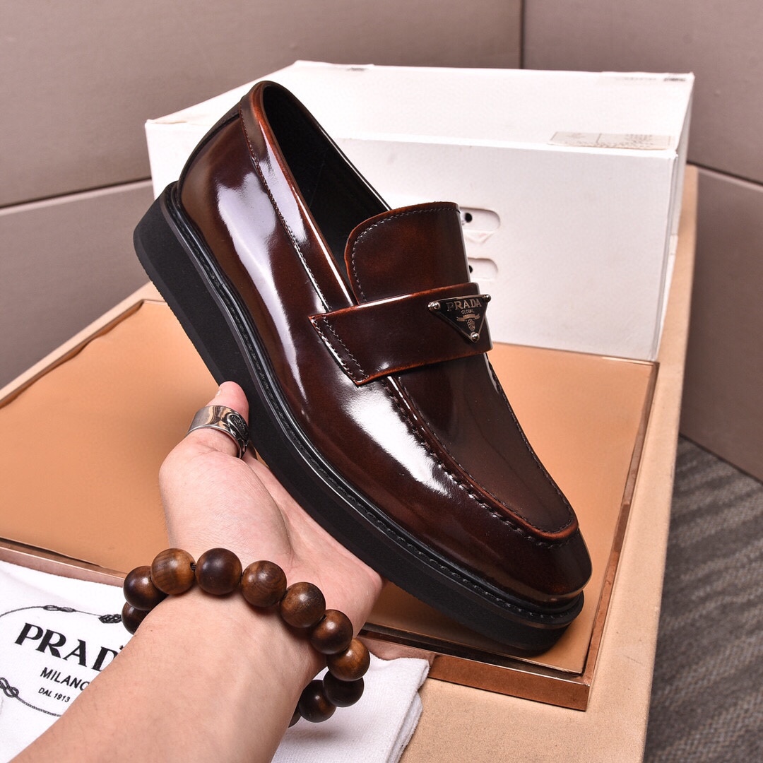 prada leather shoes price