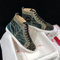 $115.00 USD Christian Louboutin High Tops Shoes For Men #940006