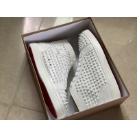 $115.00 USD Christian Louboutin High Tops Shoes For Women #940029