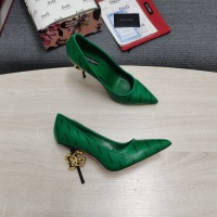 $145.00 USD Dolce & Gabbana D&G High-Heeled Shoes For Women #943483