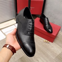 $88.00 USD Salvatore Ferragamo Leather Shoes For Men #944475