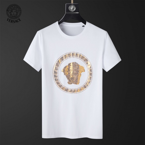 Versace T-Shirts Short Sleeved For Men #946199 $32.00 USD, Wholesale Replica Versace T-Shirts
