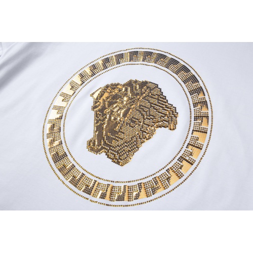 Replica Versace T-Shirts Short Sleeved For Men #946199 $32.00 USD for Wholesale