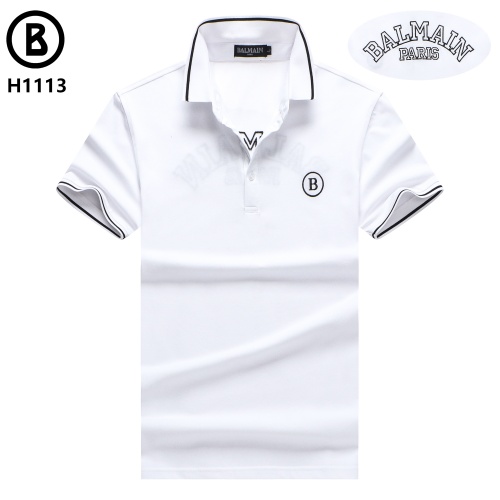 Balmain T-Shirts Short Sleeved For Men #946237 $32.00 USD, Wholesale Replica Balmain T-Shirts