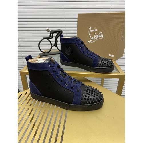 $76.00 USD Christian Louboutin High Tops Shoes For Men #946372