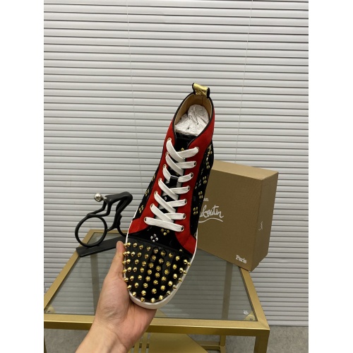 Replica Christian Louboutin High Tops Shoes For Women #946432 $98.00 USD for Wholesale