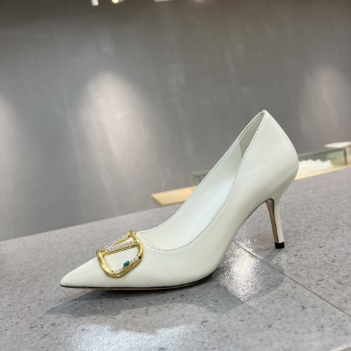 Replica Valentino High-Heeled Shoes For Women #946460 $108.00 USD for Wholesale