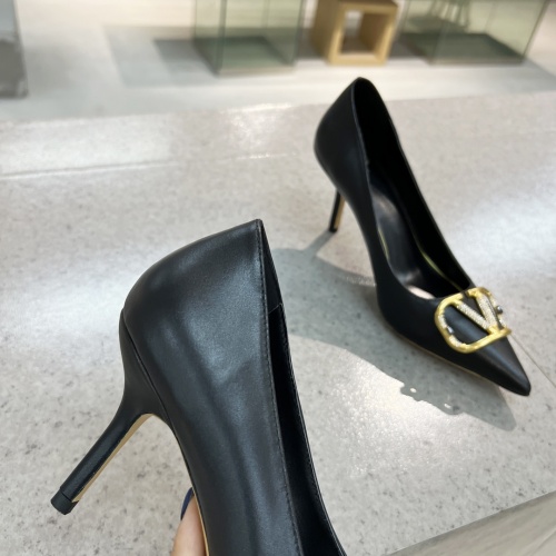 Replica Valentino High-Heeled Shoes For Women #946462 $108.00 USD for Wholesale