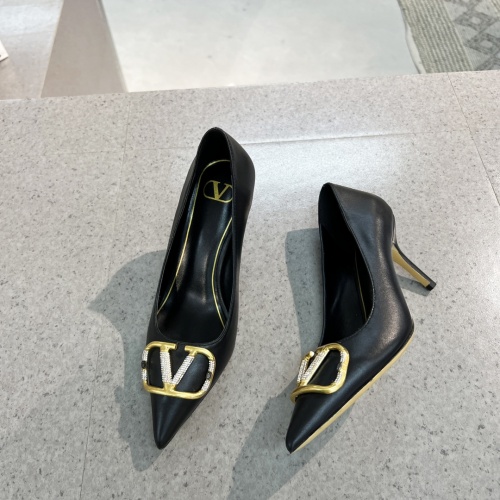 Replica Valentino High-Heeled Shoes For Women #946462 $108.00 USD for Wholesale