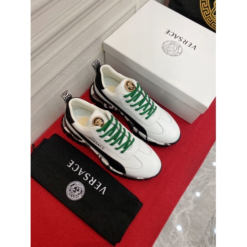 Replica Versace Casual Shoes For Men #946476 $80.00 USD for Wholesale