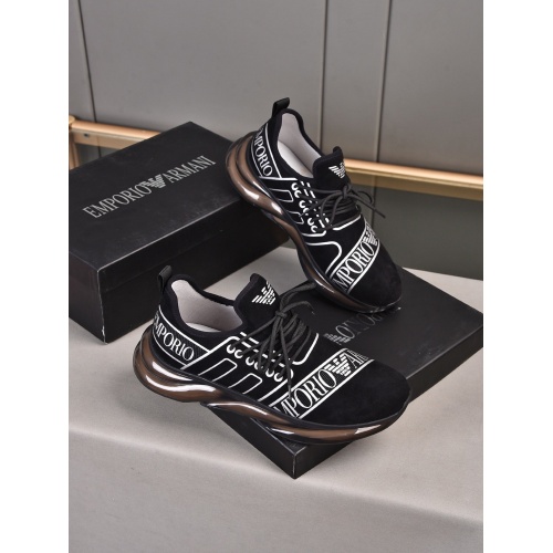 Replica Armani Casual Shoes For Men #946698 $80.00 USD for Wholesale