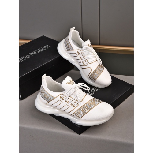 Replica Armani Casual Shoes For Men #946699 $80.00 USD for Wholesale
