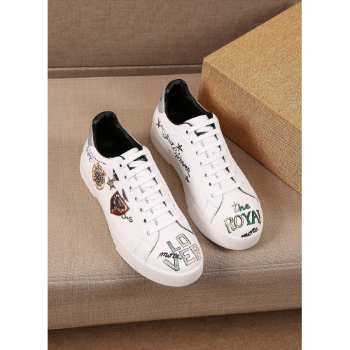 Dolce &amp; Gabbana D&amp;G Casual Shoes For Men #946725 $76.00 USD, Wholesale Replica Dolce &amp; Gabbana D&amp;G Casual Shoes