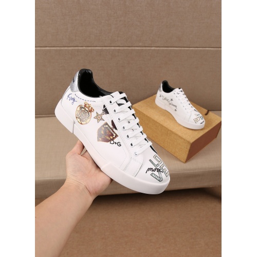 Replica Dolce & Gabbana D&G Casual Shoes For Men #946725 $76.00 USD for Wholesale