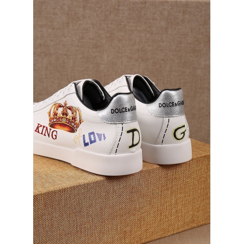 Replica Dolce & Gabbana D&G Casual Shoes For Men #946725 $76.00 USD for Wholesale