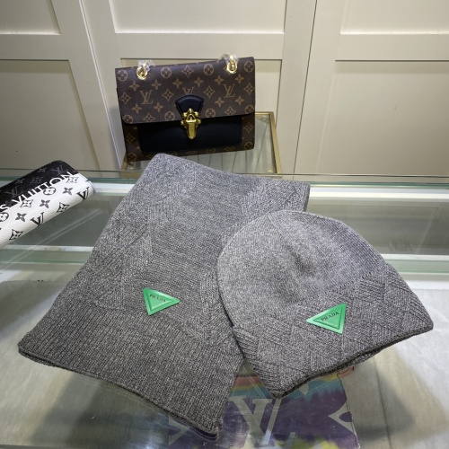 Replica Prada Woolen Hat & Scarf #946836 $48.00 USD for Wholesale