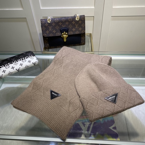 Replica Prada Woolen Hat & Scarf #946837 $48.00 USD for Wholesale