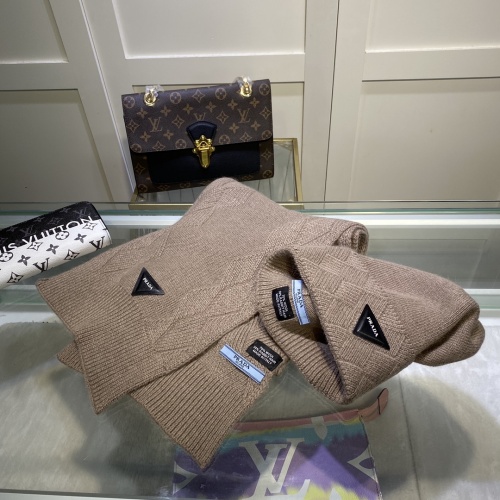 Replica Prada Woolen Hat & Scarf #946837 $48.00 USD for Wholesale