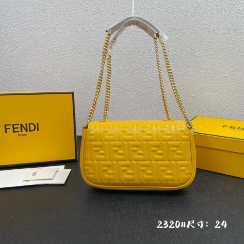 Replica Fendi AAA Quality Messenger Bags For Women #946853 $118.00 USD for Wholesale