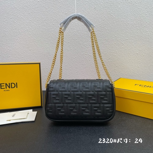 Replica Fendi AAA Quality Messenger Bags For Women #946855 $118.00 USD for Wholesale