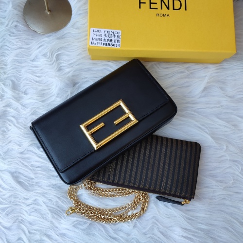 Replica Fendi AAA Quality Messenger Bags For Women #946869 $72.00 USD for Wholesale