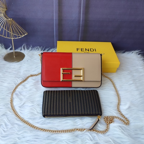 Replica Fendi AAA Quality Messenger Bags For Women #946870 $72.00 USD for Wholesale