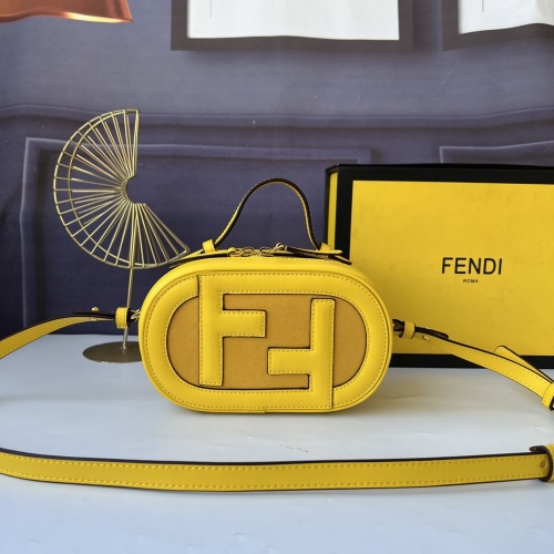 Replica Fendi AAA Quality Messenger Bags For Women #946874 $88.00 USD for Wholesale