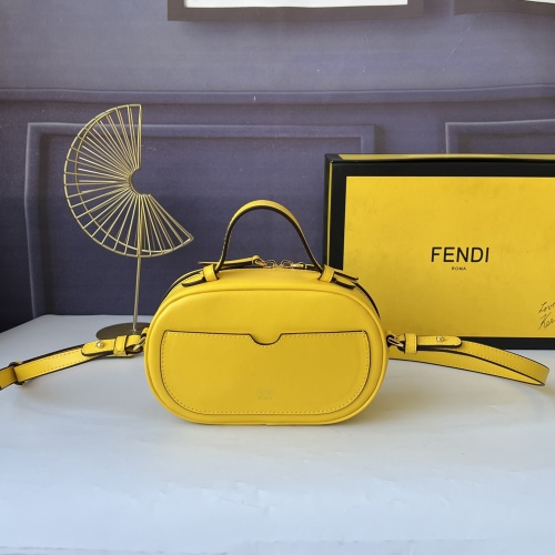 Replica Fendi AAA Quality Messenger Bags For Women #946874 $88.00 USD for Wholesale