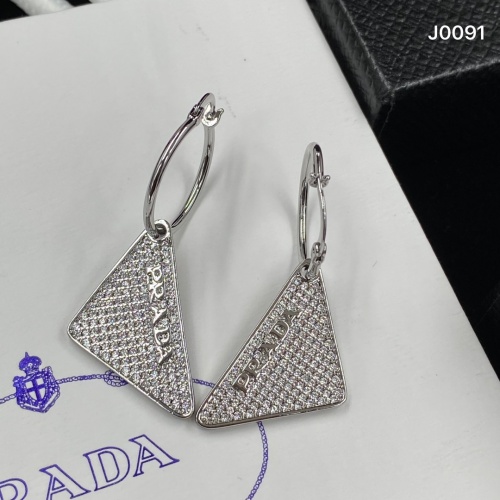 Prada Earrings For Women #946935 $32.00 USD, Wholesale Replica Prada Earrings