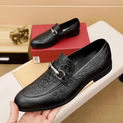 Ferragamo Leather Shoes For Men #946979 $72.00 USD, Wholesale Replica Salvatore Ferragamo Leather Shoes