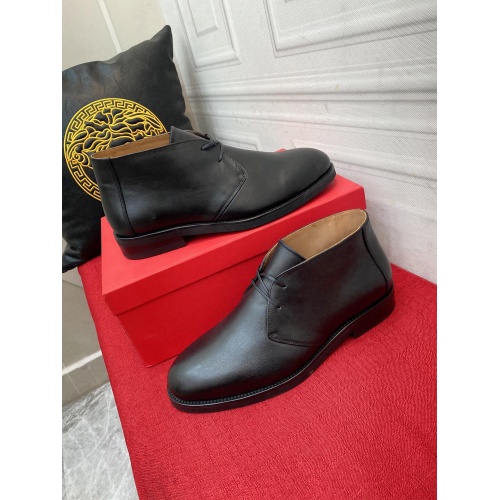 Ferragamo Leather Shoes For Men #946980 $102.00 USD, Wholesale Replica Salvatore Ferragamo Leather Shoes