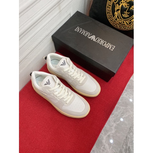 Replica Armani Casual Shoes For Men #947072 $80.00 USD for Wholesale