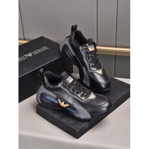 Replica Armani Casual Shoes For Men #947110 $92.00 USD for Wholesale