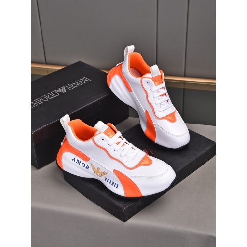 Replica Armani Casual Shoes For Men #947111 $92.00 USD for Wholesale