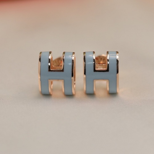 Hermes Earring For Women #947130 $40.00 USD, Wholesale Replica Hermes Earrings