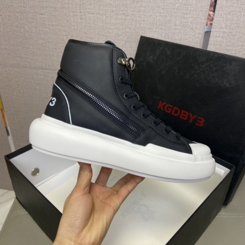 Replica Y-3 High Tops Shoes For Men #947152 $102.00 USD for Wholesale