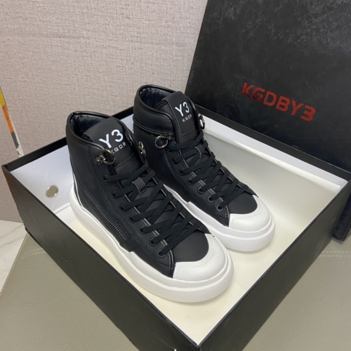 Replica Y-3 High Tops Shoes For Men #947152 $102.00 USD for Wholesale