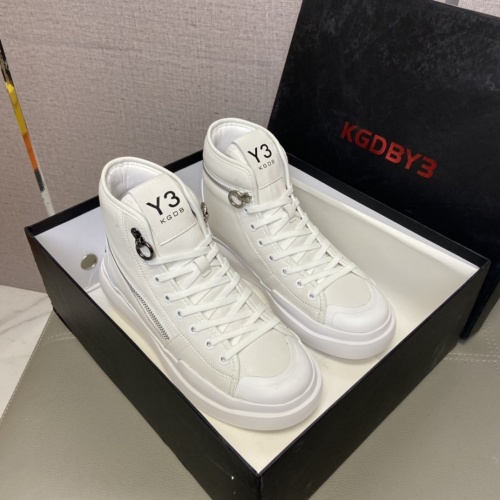 Y-3 High Tops Shoes For Women #947170 $98.00 USD, Wholesale Replica Y-3 High Tops Shoes