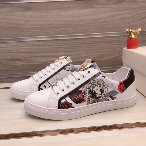 Replica Versace Casual Shoes For Men #947243 $78.00 USD for Wholesale