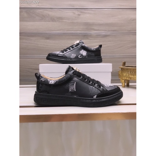 Replica Versace Casual Shoes For Men #947246 $78.00 USD for Wholesale