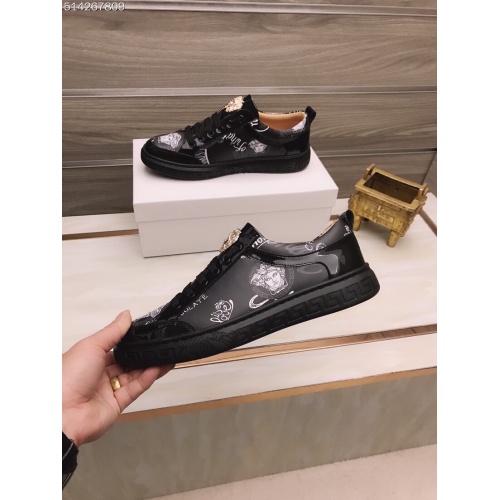Replica Versace Casual Shoes For Men #947246 $78.00 USD for Wholesale