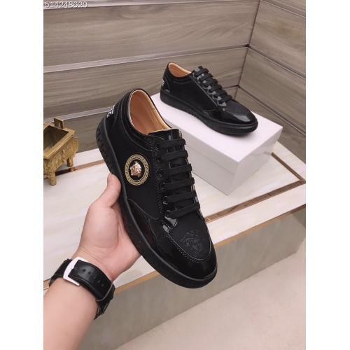 Replica Versace Casual Shoes For Men #947249 $78.00 USD for Wholesale