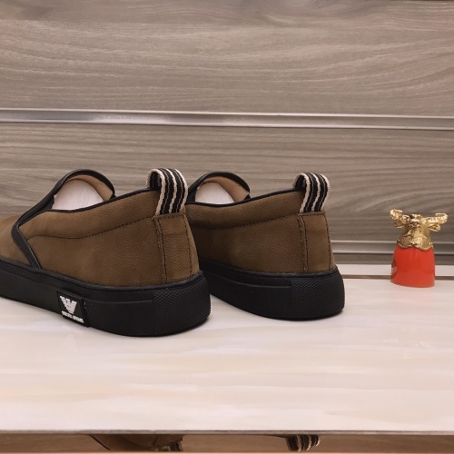 Replica Armani Leather Shoes For Men #947277 $76.00 USD for Wholesale
