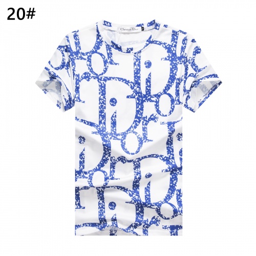 Christian Dior T-Shirts Short Sleeved For Men #947355 $24.00 USD, Wholesale Replica Christian Dior T-Shirts