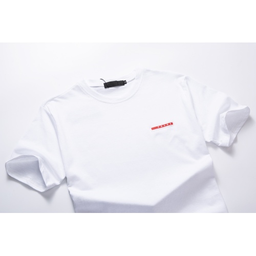 Replica Prada T-Shirts Short Sleeved For Men #947376 $24.00 USD for Wholesale